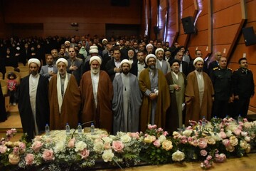 تصاویر/ همایش افتتاحیه ساختمان جدید مدرسه علمیه خواهران کوهدشت