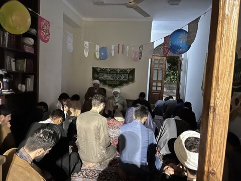 قرائت مناجات شعبانیه و جشن اعیاد شعبانیه در مدرسه علمیه امام خمینی(ره) گرگان