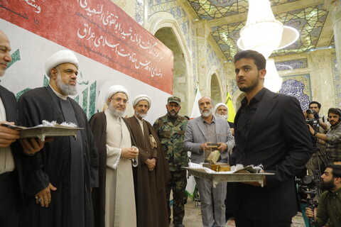 مراسم بزرگداشت فرمانده شهید «ابو تقوی السعیدی» و شهدای راه قدس مقاومت اسلامی عراق