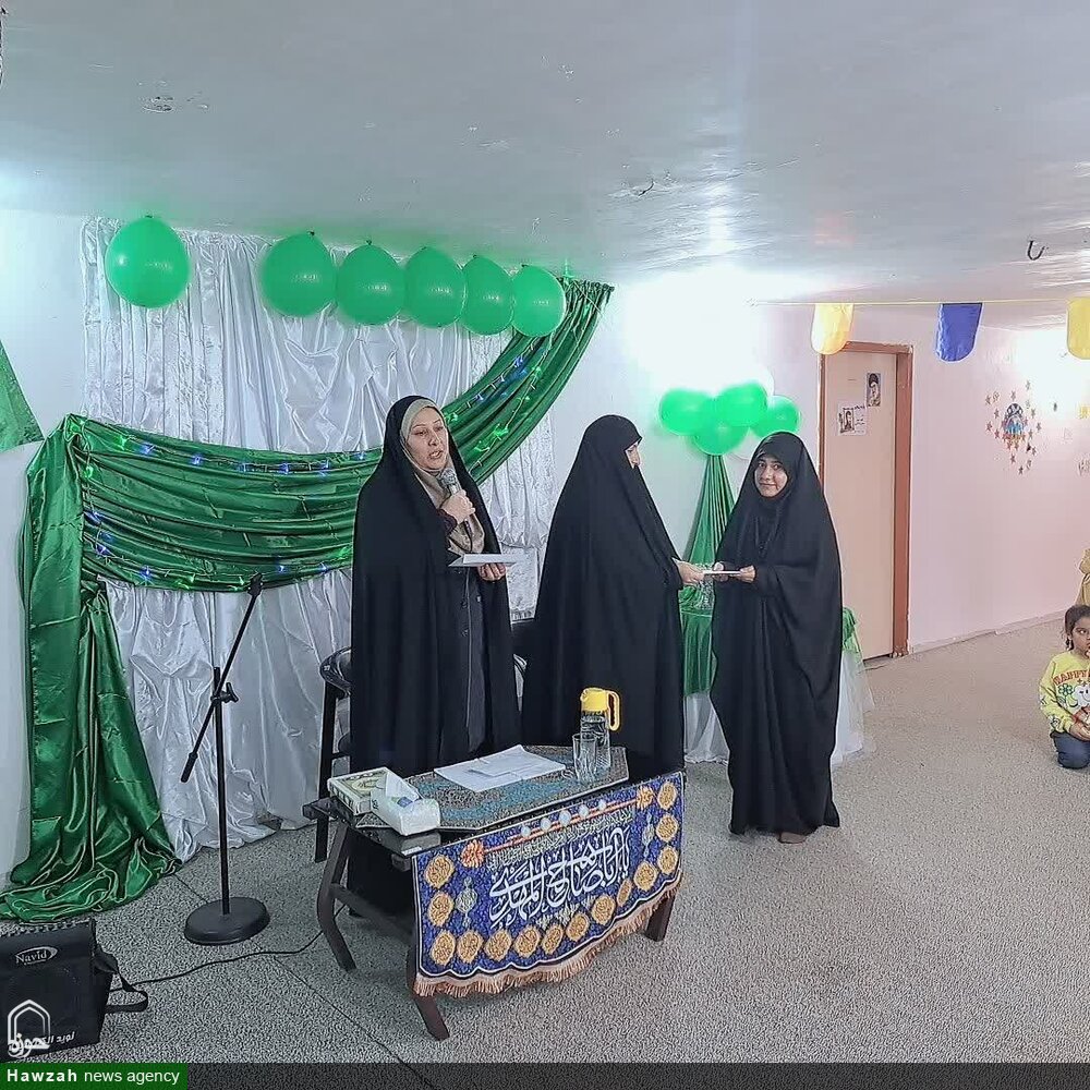 برگزاری جشن اعیاد شعبانیه در مدرسه علمیه خدیجه خاتون (س) شهرستان گتوند