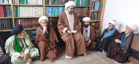 آیت اللہ شیخ محمد باقر مقدسی سے متحدہ فورم علماء جی بی کی ملاقات