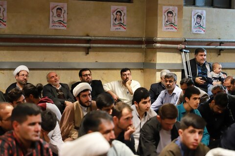 تصاویر/ آیین افتتاحیه یادمان شهید گمنام در مدرسه علمیه امام صادق (ع) قروه