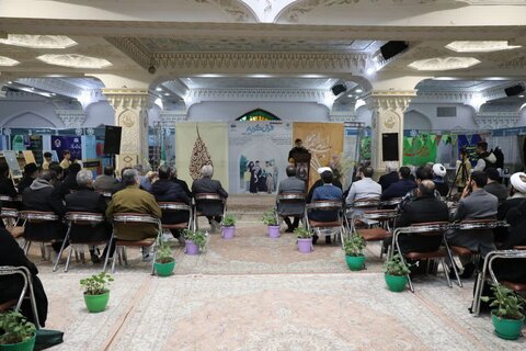 تصاویر/ افتتاح نمایشگاه قرآن و عترت با عنوان "میخوانمت" در اردبیل