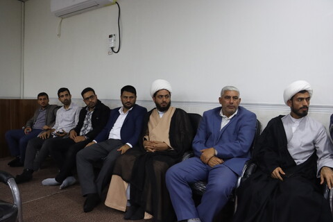 نشست فرماندهان پایگاه های مقاومت بسیج مساجد شهرستان اهواز با نماینده ولی فقیه در خوزستان