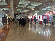 حضور انسان رسانه‌ها در کافه‌های رسانه نمایشگاه رسانه‌های ایران