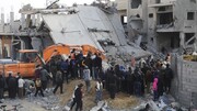 صیہونی حکومت کے تازہ حملے میں 10 فلسطینی شہید