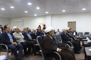 تصاویر/ دیدار نمایندگان هیأت امنای مساجد اهواز با نماینده ولی فقیه در خوزستان