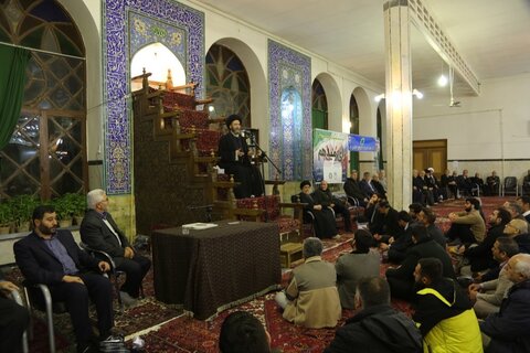 تصاویر/جشن بزرگ اعیاد شعبانیه در مسجد اعظم اردبیل