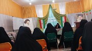 برگزاری مراسم "جشن ملی، خانواده ریحان" در مدرسه علمیه الزهرا(س) اندیمشک + عکس