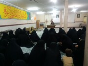 نشست بصیرتی بامحوریت انتخابات در مدرسه علمیه الزهرا(س) اهواز برگزار شد + عکس