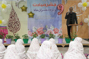 ۳۵۰ دختر اردبیلی مهمان سفره الهی در جشن تکلیف