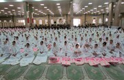 جشن تکلیف ۵۶۰ دانش‌آموز دختر شهرستان دیّر برگزار شد