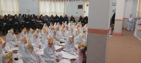 تصاویر/ مراسسم جشن تکلیف دانش آموزی در شهرستان نقده