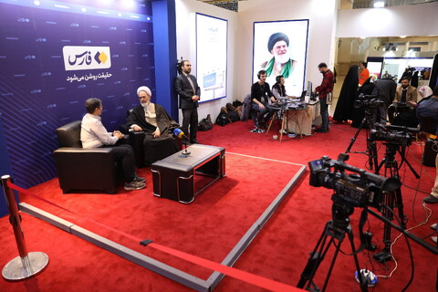 تصاویر/ بازدید آیت الله اعرافی از بیست و چهارمین نمایشگاه رسانه های ایران