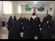 کلیپ| جشن ملی ریحان در مدرسه علمیه حضرت زهرا (س) سنجان