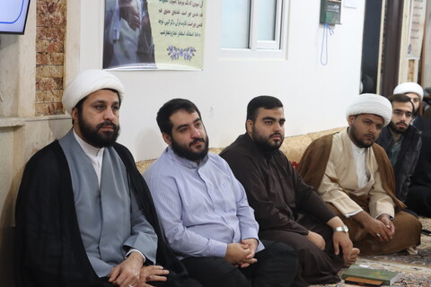 حضور نماینده ولی فقیه خوزستان در جمع اساتید و طلاب مدرسه علمیه امام حسن عسکری(ع) اهواز