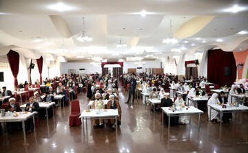 مراسم جشن آسان ازدواج طلبگی در استان گلستان برگزار شد