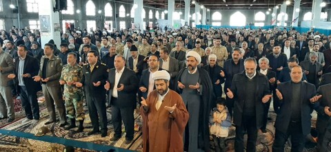 تصاویر/نماز جمعه شهرستان سراب