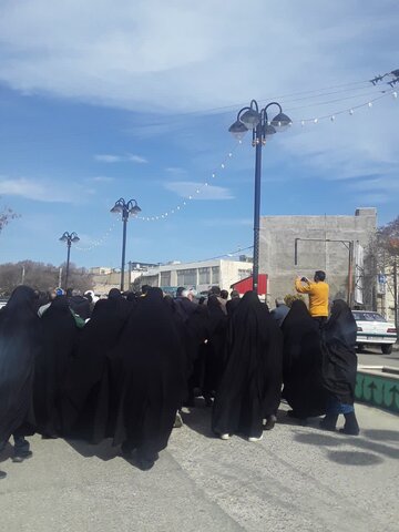 تصاویر/راهپیمایی محکومیت جنایات رژیم غاصب صهیونیستی در غزه در غرق آباد برگزار شد