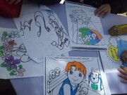کلیپ |برگزاری مسابقه نقاشی با محوریت نیمه شعبان در غرق آباد