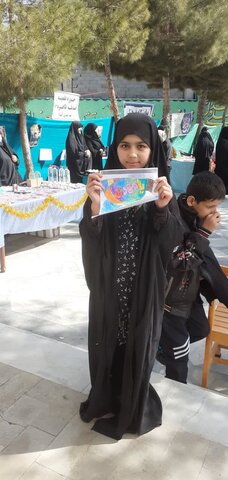 تصاویر/مسابقه نقاشی با موضوع مهدویت در غرق آباد