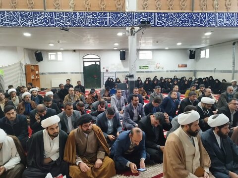 مراسم عمامه گذاری طلاب مدرسه علمیه بقیه الله الاعظم (عج)نورآباد