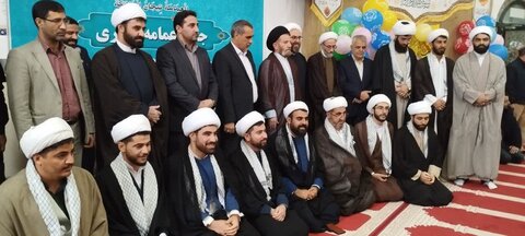 مراسم عمامه گذاری طلاب مدرسه علمیه بقیه الله الاعظم (عج)نورآباد