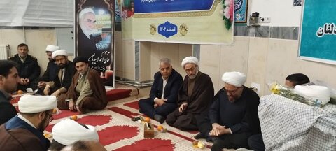 مراسم عمامه گذاری طلاب مدرسه علمیه بقیه الله الاعظم (عج)نورآباد