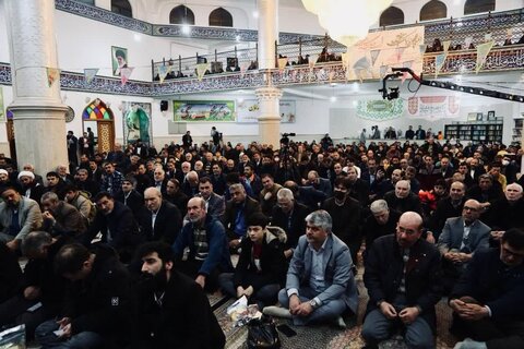 تصاویر/جشن بزرگ نیمه شعبان در مسجد بقیه الله(عج) اردبیل