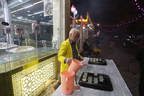 حال و هوای شهر اصفهان در شب نیمه شعبان