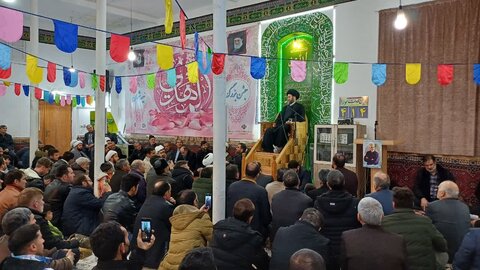تصاویر/جشن نیمه شعبان در مسجد سید الشهدا محله کاظم آباد