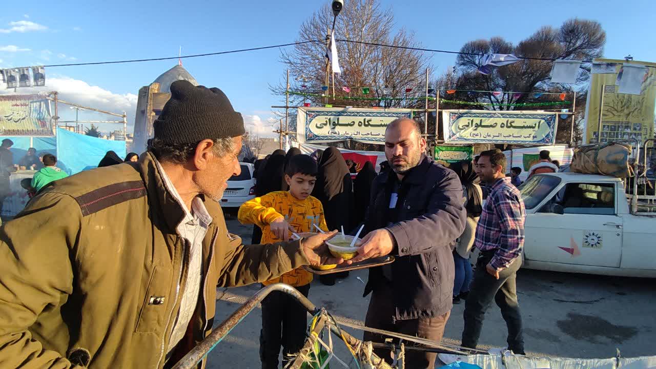 تصاویر/ برپایی موکب صاحب‌الزمان(عج) کوهدشت