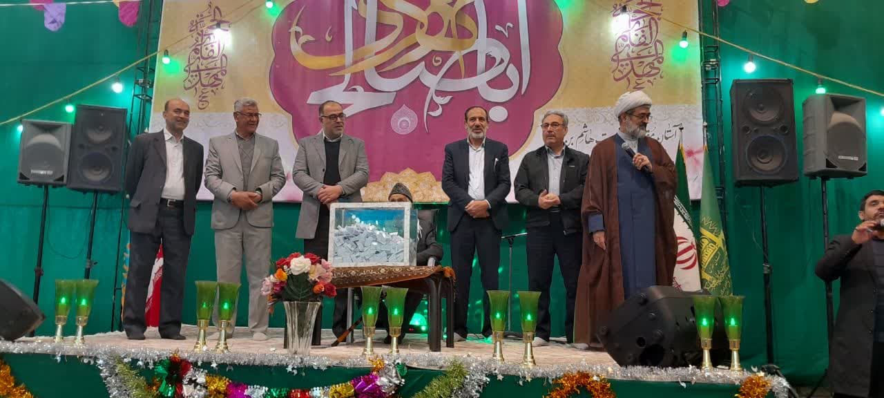 تصاویر/ جشن نیمه شعبان در آستان مقدس هاشم بن علی (ع) و فاطمه بنت العسکری (س)آران و بیدگل