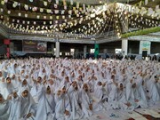 تصاویر/ جشن تکلیف دانش آموزی هزار نفره در نورآباد