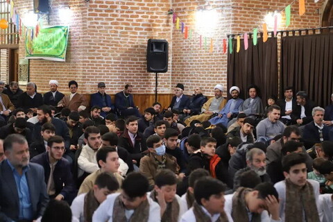 تصاویر/ جشن عمامه گذاری طلاب آذربایجان شرقی