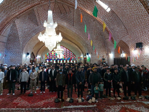 تصاویر/ جشن عمامه گذاری طلاب آذربایجان شرقی