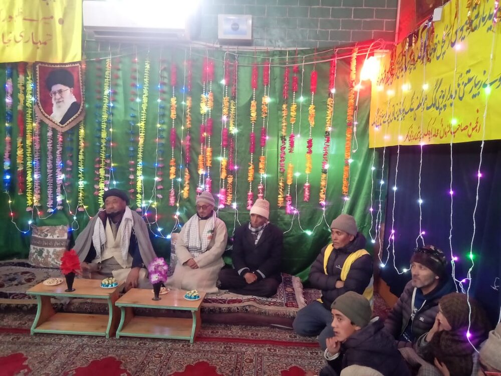 کارگل لداخ میں شب برات اور منجی عالم بشریت کی ولادت کی مناسبت سے محفل دعا و شب بیداری کا انعقاد