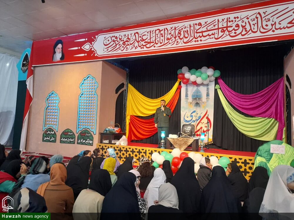 برگزاری مراسم جشن بزرگ نیمه شعبان توسط مدرسه علميه حضرت زینب(س) ایذه