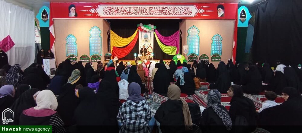 برگزاری مراسم جشن بزرگ نیمه شعبان توسط مدرسه علميه حضرت زینب(س) ایذه