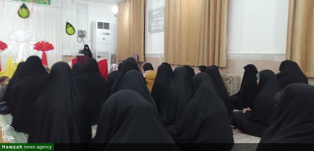 مراسم احیاء نیمه شعبان در مدرسه علمیه ریحانه النبی(ص) شادگان