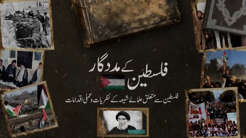 ویڈیو/ فلسطین سے متعلق علمائے شیعہ کے نظریات و عملی اقدامات | آیت اللہ العظمی سید محسن حکیم