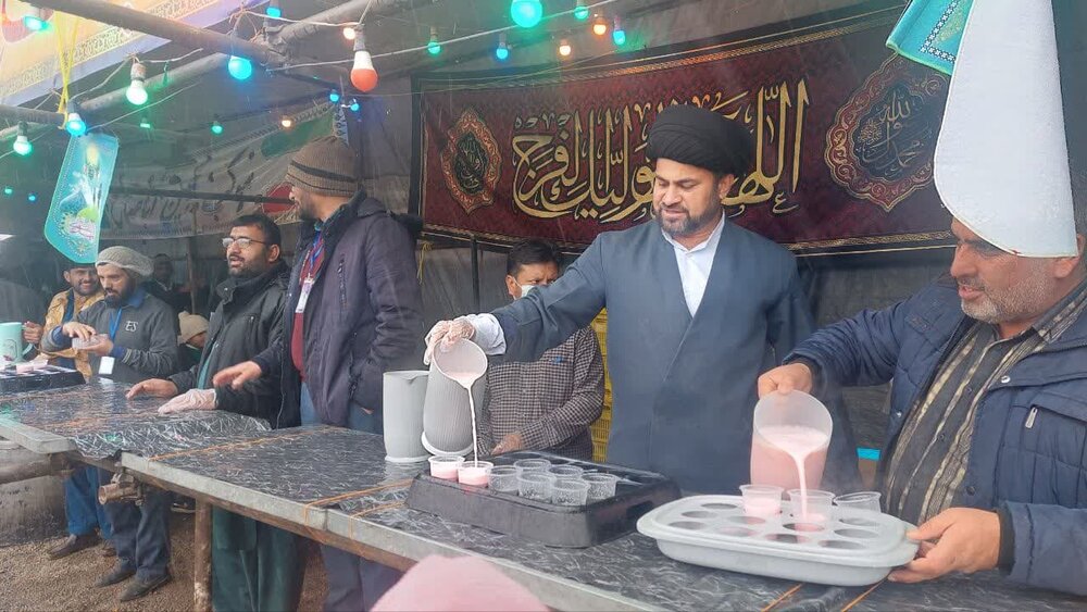 قم المقدس میں جشنِ نیمۂ شعبان کے موقع پر موکب محبین اباصالح (عج) کا انعقاد