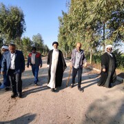 بازدید امام جمعه اهواز از "طرح زراعت چوب"  و "نهالستان شهید سلطانی" + عکس