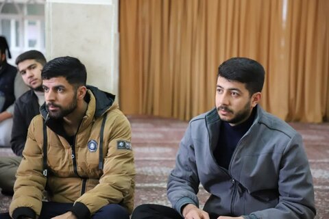 تصاویر/سرکشی مدیر و معاونین حوزه های علمیه کردستان از حوزه مدرسه علمیه کامیاران