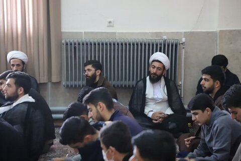 تصاویر/سرکشی مدیر و معاونین حوزه های علمیه کردستان از حوزه مدرسه علمیه کامیاران