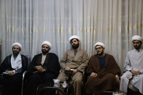 تصاویر/سرکشی مدیر و معاونین حوزه های علمیه کردستان از حوزه مدرسه علمیه کامیاران