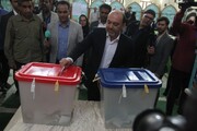  استاندار هرمزگان رأی خود را به صندوق انداخت