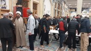 تصاویر/ حضور و عرض خداقوت مدیر حوزه علمیه استان قزوین در چند شعبه اخذ رای