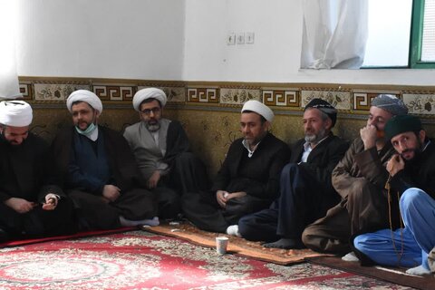 تصاویر/ دیدار مدیر مرکز اسلامی استان آذربایجان غربی با علما و طلاب اهل سنت قطور خوی