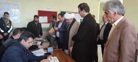 حضور گسترده مردم بیرانشهر لرستان در انتخابات
